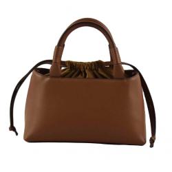 China Suppliers Brown drawstring handbag Cheap  bags Women Handbags Ladies Handbag