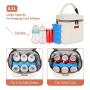 Baby Bottle Cooler Tote Bags Insulated Breastmilk Cooler Bag Baby Bottle Warmer Cooler Bag
