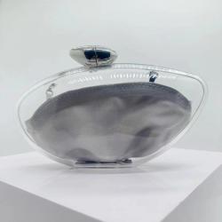 New Transparent Fashion Handheld Acrylic Simple Evening Bag carteras para mujer 	 sac a main