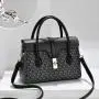 Best Selling Simple Retro Printed Handbag 2024 Fashion Women's Bag Large Capacity Shoulder Crossbody Bag
