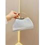 Womens Golden Glitter Clutch Purse Pleated Evening Bag with Rhinestone Ring for Bridal Wedding Party Women Casual Handbags A23