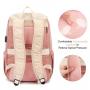 LOVEVOOK 2021 custom logo OEM ODM Women Back pack casual Working bags with USB Port ladies Travel Laptop School Backpacks