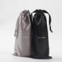 Satin Bag Satin Pouch Hot Stamping Printed Satin Drawstring Dust Hair Bag