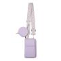 2024 New Ins Fashionable Portable Messenger Bag Ladies Shoulder and Mobile Phone Bag Simple and Stylish Mother Bag