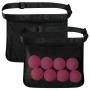 HR744 Tennis Balls Storage Bag Portable Pik Ball Tennis Pickup Storage Bag Training Sports Single Outdoor Water Cup Waist Bag