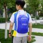 Custom Print Ultra-Lightweight Foldable Backpack Durable Outdoor Travel Casual Daypack for School Training