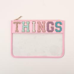 Durable And High Quality Transparent Pouch Cosmetic Zipper Pouch Waterproof Cosmetic Pouch