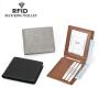 Wholesale Men's Leather Wallets Anti-Theft RFID Short Wallet Credit Card Holder Bag Cash Clip Slim Wallets For man