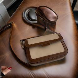 Hot Sales Women's Messenger Bag Shoulder Handbag Tote Leather Crossbody Ladies Handbag Tote Leather Hand Bag For Women