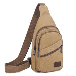 MGB063 2023 New Wholesale sport chest bag men leisure sports travel canvas shoulder bag fashion chest bag sport for men