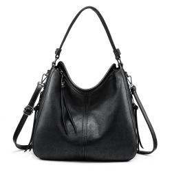 Lovevook Realer OEM ODM custom logo PU leather hobo bags women shoulder crossbody bag  large capacity totes bags for women