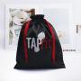 High Quality Portable Cosmetic Dust Pouch Reusable Satin Gift Jewelry Bag With Logo Custom Satin Drawstring Bags