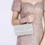 New fashion diamond pearl banquet wedding Clutch dinner bags ladies rhinestone evening bag for women