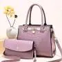 Customized Logo Custom Leather Bag Top Quality Crossbody Bags Multifunctional 2 Set Bags PU Leather Handbags