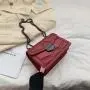 New fashionable and minimalist crossbody rivet single shoulder chain small square bag