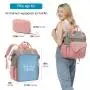 2023 LOVEVOOK 2pcs Custom Extra Large 15.6 17 Inch Elegant ladies Travel Daily life College Laptop Backpack for Women
