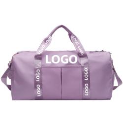 Outdoor Customized Logo Large Capacity  Duffle Weekend Bags Gym Man Women Waterproof Sports Travel Bag