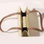 2024 Custom Low MOQ Special-shape Leather Shoulder Underarm Bag For Fashion Ladies