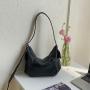 Women's bag new large capacity fashion casual messenger bag simple solid color shoulder bag