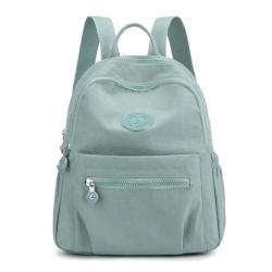ZR244 New Women's Large Capacity Waterproof Backpack Fashion Light Travel Bag Oxford Canvas Nylon Backpack Trend