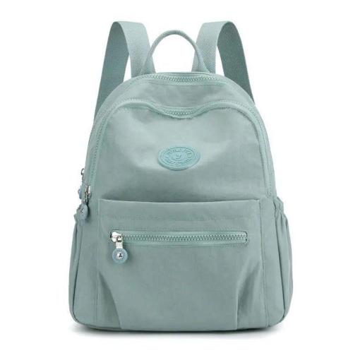 ZR244 New Women's Large Capacity Waterproof Backpack Fashion Light Travel Bag Oxford Canvas Nylon Backpack Trend