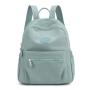 ZR244 New Women's Large Capacity Waterproof Backpack Fashion Light Travel Bag Oxford Canvas Nylon Backpack Trend