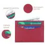 Customize Credit Card Holder Wallet RFID Blocking Leather Ultra Slim Wallet Thin Minimalist Card Case Protector Front Pocket