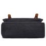 Vintage Canvas Satchel Messenger Bag for Men Business Travel Shoulder bag 38cm big size fits 15 inch Laptop Handbags book bag