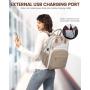 2022 LOVEVOOK wholesale 15.6 17 inch waterproof business backpack notebook bag for women school laptop backpacks travel bags