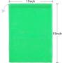 Gelory Travel Beach Toys Seashell Collecting Storage Net Drawstring Bag Durable Nylon Mesh Laundry Bag