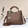 New wholesale 2024leather fashion quilted leather designer women's shoulder bags large capacity handbags for women luxury