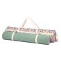 HR637 Women's Popular Fashion New Yoga Mat Waterproof Bag Nylon Travel Fitness Backpack Outdoor Sports Exercise Bucket Bag