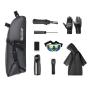 XL235 Outdoor Road Bike Saddle Bags Fashion Polyester Water Bottle Bag Anti Water Cycling Accessories Organiser