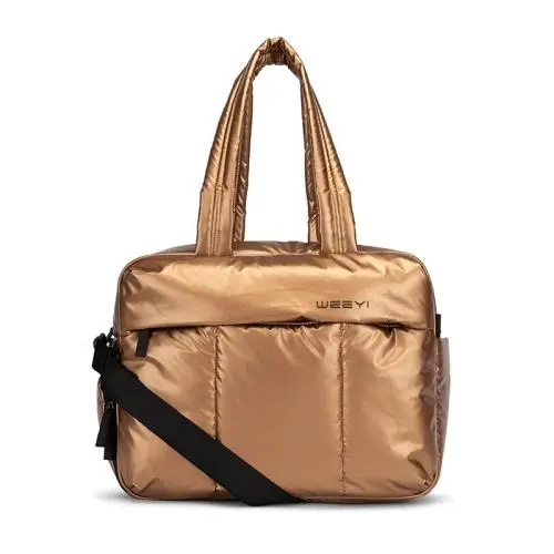 CHANGRONG Custom Fashion Luxury Waterproof Puffer Puffy Sports Duffle Bag