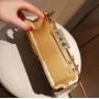 ZR627 Women's Dinner Bag Luxury Diamond Wedding Square Chain Shoulder Fashion Rhinestone Handbag Shiny Evening Clutch Bags Party