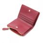 Trendy brand small wallet ladies zipper coin purse good quality vegan leather card women purse