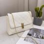 Hot Selling Korean style small square bag 2024 ladies shoulder bags wholesale chain sling messenger bag sac pour femme