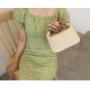 ZR137 Straw Woven Women's Spot 2023 Hot Fashion Handheld Leisure Vacation Single Shoulder Crossbody Bag Beach Bag