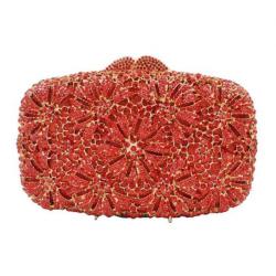 Hollow out metal Purse 2024 New Ladies Party Wedding Handmade Blowball Crystal Diamond Rhinestone Clutch Evening Bags