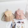 Mini Backpack 2024 Wholesale Pu Leather Women's Bags Girls' Small Schoolbags Leisure Small Ladies Backpack Bags