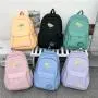 ZR478 Unisex Waterproof New Fashion Backpack Nylon Custom Logo Schoolbag Travel Student Zipper Minimalist Schoolbag Laptop Bag