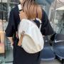 HR609 Unisex Chest Bag Girls' Nylon New Outdoor Shoulder Bag Boys' Sports Travel Soft Crossbody Irregular Splicing Man Waist Bag