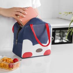 New large capacity portable thermal insulation bag cartoon cute fun insulation lunch box bag