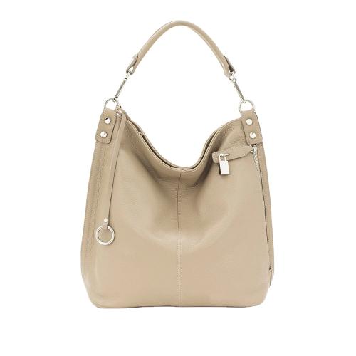 Good Leather Hobo Bag Soft ladies handbag pebbled Leather Crossbody bag with a long strap