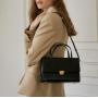 2024 New Arrival Ladies Cross Body Bag Fashion PU Plain Leather Custom Logo Shoulder Bag Luxury Handbag For Women