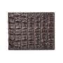 Premium Men's Crocodile Leather Bifold Wallet With ID Window
