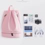 Custom Logo PU Waterproof Sports Yoga Fitness Training Exercise Bags Wet-dry Separation Swimming Travel Bag