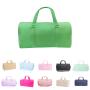 Keymay Popular Low MOQ High Quality Waterproof Large Handbag Foldable Nylon Travel Duffel Bag Gym Bag Sports Weekend Beach Bag