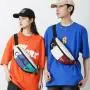 KBW773 Men Satchel Bag Fashion Boys Backpack Niche Sports Casual Women Bag High Quality Shoulder Crossbody Chest Bag