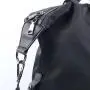 CHANGRONG Custom Black Nylon Overnight Crossbody Bag Sports Travel Duffel Bag for Women Men